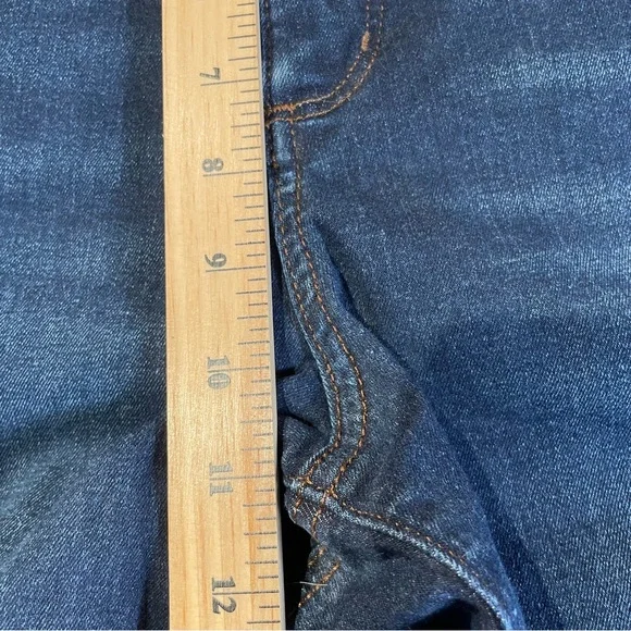 LOFT Women’s Skinny Jeans in Dark Blue Wash Sz 22 - Picture 9 of 13